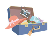 身の回りの品が盗難にあったイラスト
